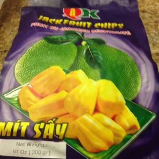Jackfruit chips.