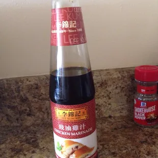 Chicken marinade.