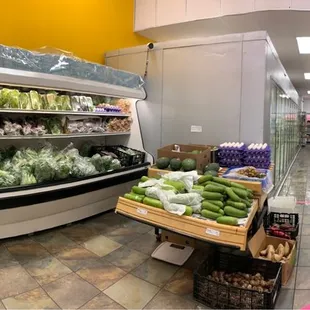 All Vietnamses veggies and herbs.