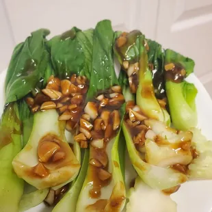 Oyster Garlic Bok Choy