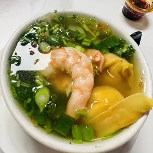 7. Shrimps Wonton Soup