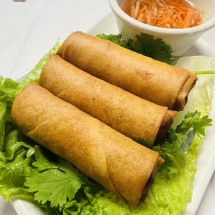 2. Egg Rolls 3 Pieces