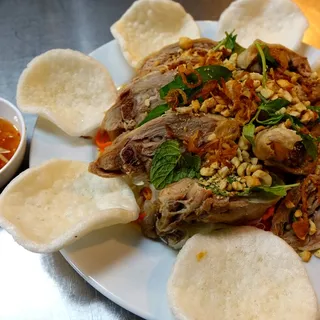 G2. Cabbage Salad with Steamed Duck