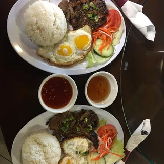 C6. Grilled Pork Chop Rice Platter