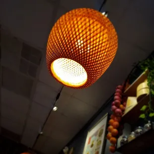 a close up of a light fixture