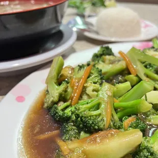 Broccoli in Garlic Sauce