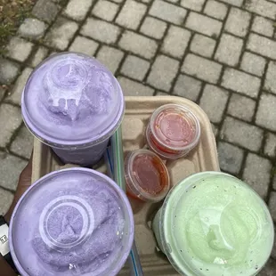 2 TARO &amp; 1 HONEY DEW