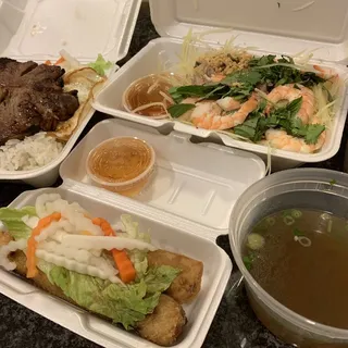 1. Two Crispy Egg Rolls