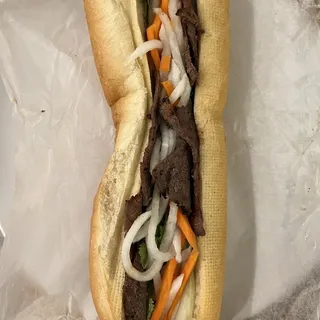 14. Vietnamese Style Grilled Beef Sandwich