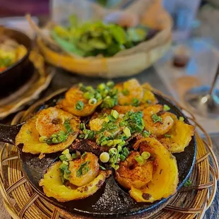 Banh Khot (Mini Crepe Cakes)