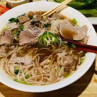 Beef pho!