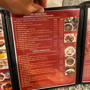 Updated menu Aug 2021