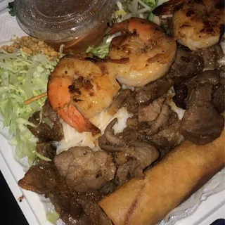 Bún Tôm Thịt Nướng Chả Giò