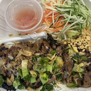 Grilled Pork Vermicelli - Bun Thit Heo Nuong