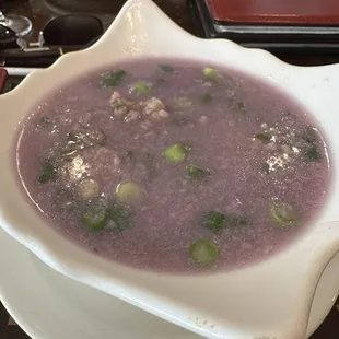 Ube soup (special)
