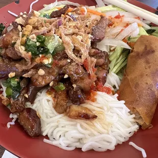 Bbq pork vermicelli