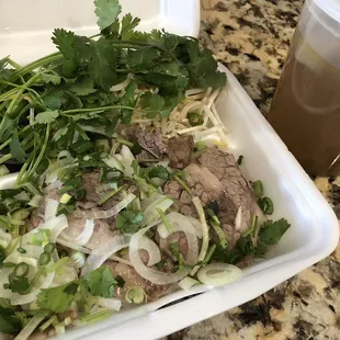 Beef pho
