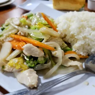 chicken with vegetables