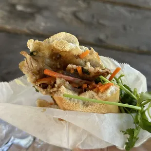 BBQ Pork Baguette