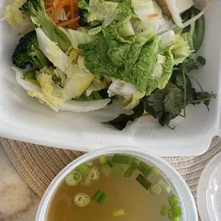 Veggie pho.