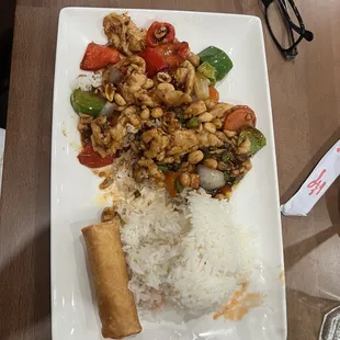 King pao lunch special