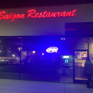 Saigon Restaurant. Front facade.