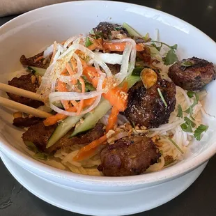 Grilled Lemongrass Pork Meatballs