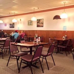 Interior of Saigon Restaurant