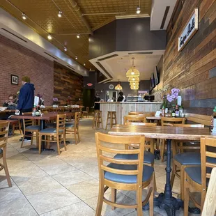 This location is spacious and clean.