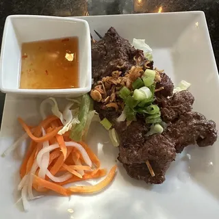 Grilled Lemongrass Beef on Skewer