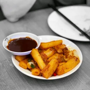 Turnip Cake with Xo Sauce Lunch | ig: eats.w.eva