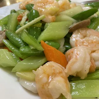 310. Sauteed Prawns and Scallops