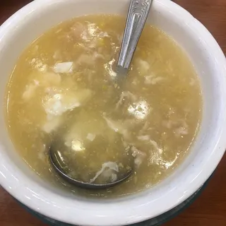 206. Sweet Corn and Shredded Chicken Soup