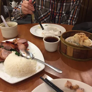 702. Seafood over Rice Lunch