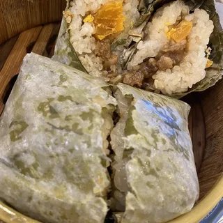 Large. Sticky Rice in Lotus Leaf Lunch
