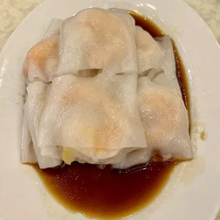 Vegetarian Rice Noodle Roll Lunch