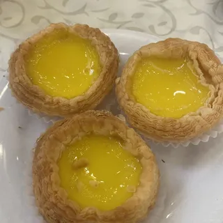 Large Egg Custard Tart Lunch