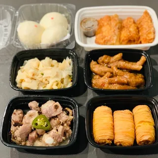 Chicken Feet with Abalone Sauce Lunch