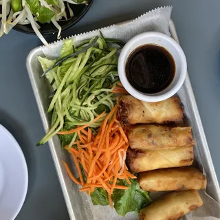 Fried Vegetables Spring Rolls (4 pcs)