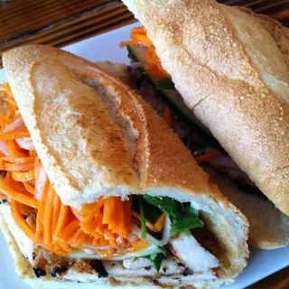 Grilled Lemongrass Chicken Sandwich