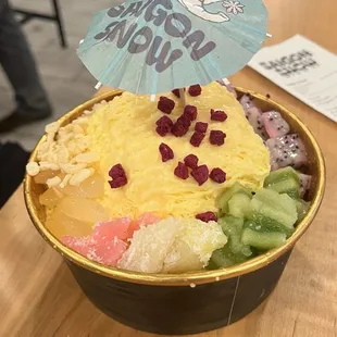 Mango snow, small size.