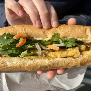 Tofu bahn mi