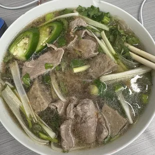 Beef pho