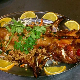 Upstairs Quan Ca My Van Restaurant - Home of the Ca Noung Da Gion 7/922-9000