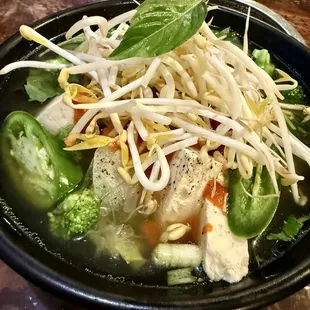 Pho with all the fixings