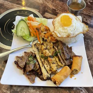 C6. Combo rice plate