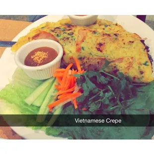 Vietnamese Banh Xeo