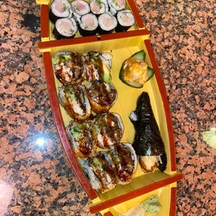 sashimi, sushi and sashimi, food, sushi