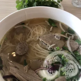 Meatball and Brisket Pho