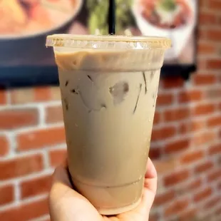 Vegan Vietnamese Coffee with soy milk base